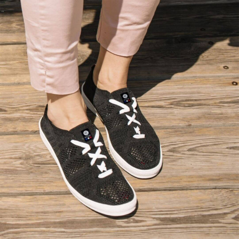 Sneakers noir Vegan et responsable