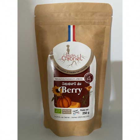 Préparation pour biscuits apéritifs BIO Berry - 250g Made in France